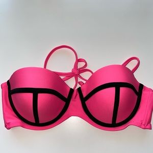 BONGO SWIM TOP BIKINI HALTER PUSH UP